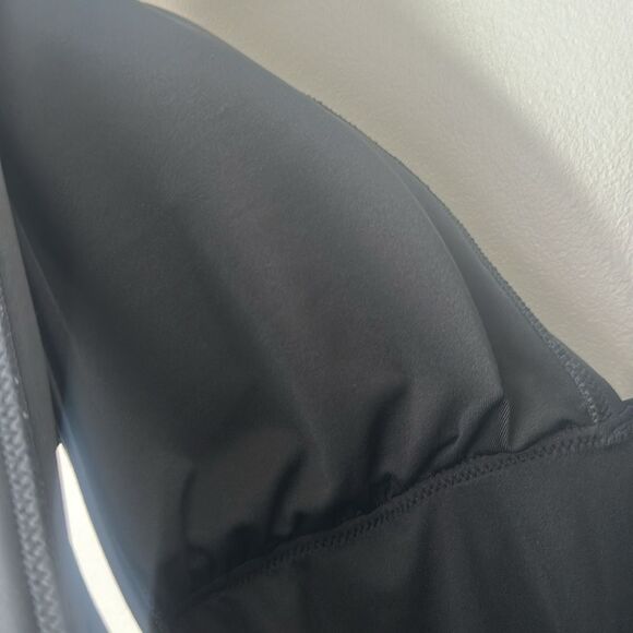 J. Crew Black 1 pc Ruffled Collar Supportive Swimsuit 10 - Picture 5 of 8